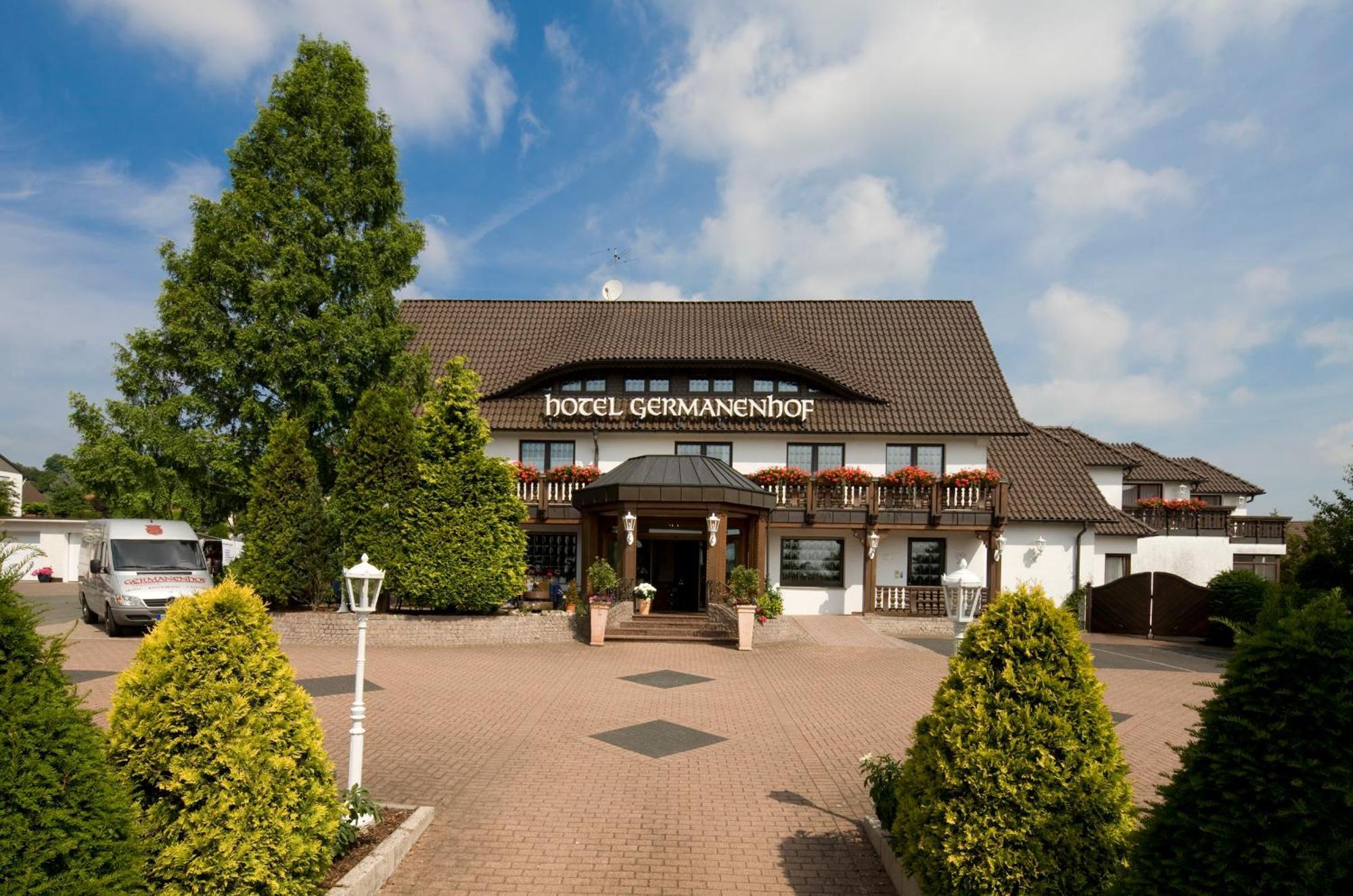 Germanenhof Otel Sandebeck Dış mekan fotoğraf